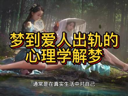 做梦梦到爱人出轨了预示着什么? #心理学 #解梦 #涨知识