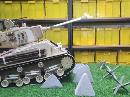 模型演示二战龙牙反坦克锥工作原理,工兵快乐锥@军事博物馆 #模型 #军迷发烧友 #国防教育 #坦克世界