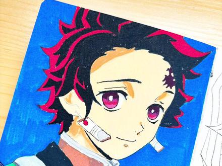 挑战花100个动漫人物,今日画鬼灭之 刃炭治郎
#鬼灭之刃#炭治郎