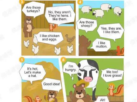 四年级(下)人教PEP-Unit 4 第45页#英语 #四年级