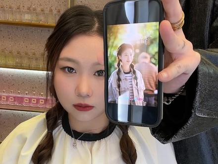 大家催更的江晓媛这款发型来了 #脱轨 #江晓媛 #刘浩存 #脱轨江晓媛 #江晓媛最难发型挑战