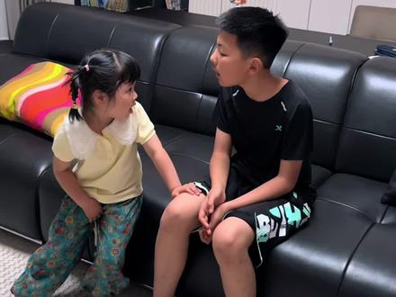 谁也不服谁😄#家庭日常 #亲子日常