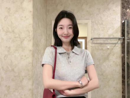 特别基础好穿的灰色polo衫 #穿搭