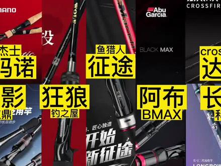 路亚竿推荐,你选哪个?300元内路亚竿推荐。 #路亚竿 #户外装备 #路亚