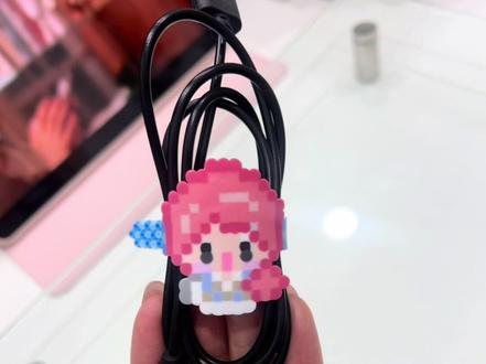 今天用拼豆做个数据线收纳~#白鹿 #李佩仪 #拼豆 #真实生活分享计划#唐宫奇案开播