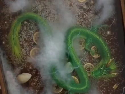 画青龙过程 双手奉上🙏#画 #原创#画画画画画画画画画 #树脂画