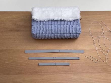 绒圆球冰条包详细教程(补充)蝴蝶结-毛绒球-串珍珠#编织包 #手工diy #手作 #手工包