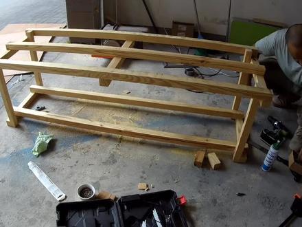 制作 3D 打印机工作站工作台 diy#木工diy #woodworking #bench