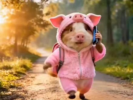 “猪妞视频制作教程”教程详细一学就会#猪妞 #AI生视频春节花式整活 #AI工具 #剪映 #猪妞视频