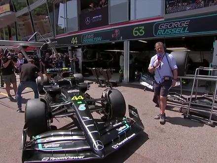 Sky记者赛前分析梅奔W14B版赛车升级#f1 #方程式赛车 #汉密尔顿 #赛车 #赛车🏎