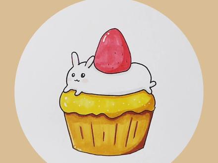 天冷了,也要吃好喝好。画个小兔子🐰蛋糕🎂送给你##简笔画 #简笔画教程 #画画 #创意 #创意美术 #儿童 #儿童画 #绘画 #绘画教程 #干货 #画 @DOU+小助手