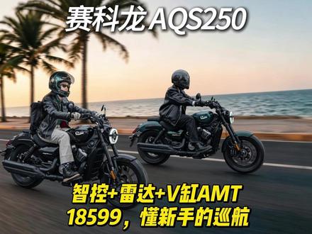 赛科龙 AQS250智控+雷达+V缸AMD ,懂新手的巡航 #赛科龙 #AQS250 #入门巡航 #自动挡巡航车