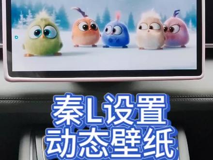 比亚迪秦L设置动态壁纸#比亚迪秦l #在路上 #国产车