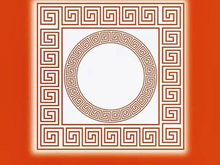 AI制作回纹图案,这个小技巧 你学会了吗#平面设计教程 #AI教程 #平面广告设计