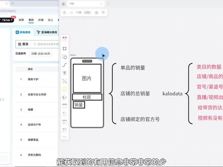 关于选品!从类目开始深挖,不仅能选品还能获取到一些玩法。 #tiktok选品 #跨境电商 #tiktok #kalodata #分享干货