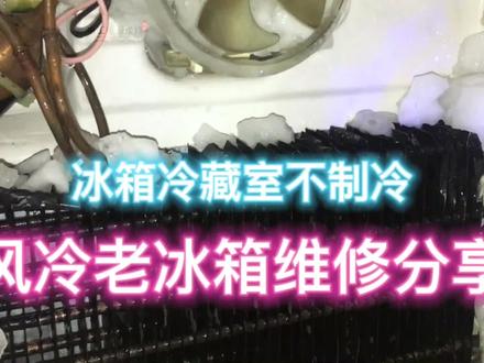 一台华凌风冷绿皮老冰箱维修案例分享#冰箱不制冷维修 #华凌冰箱