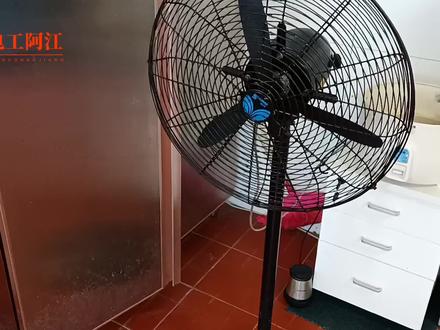去修台风扇,电工为你分享维修过程。