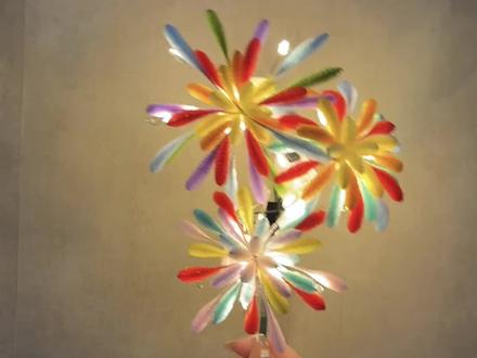 快让你的好朋友给你做起来吧#手工diy制作 #手工 #创意手工 #扭扭棒 #烟花