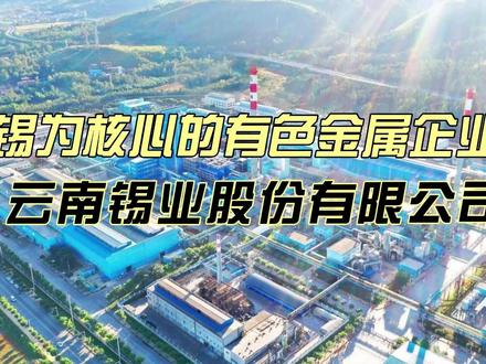 锡业股份是一家怎样的公司? #锡业股份 #上市公司 #锡 #有色 云南锡业股份有限公司,是一家以锡为核心,覆盖锡、铜、锌、铟全产业链布局的有色金属上市公司,在全球锡行业具备较强影响力。