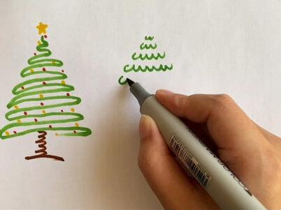 简单几笔画出圣诞树,让手抄报生动起来🤗🤗🤗
#简笔画 #手抄报 #儿童简笔画