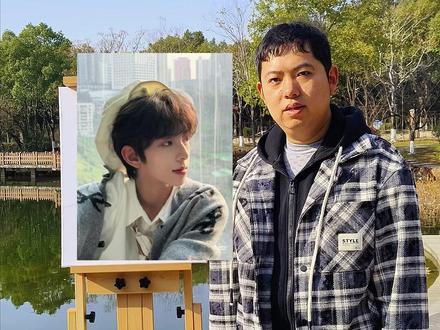 今天我们来画陈浚铭,还想看谁评论区打出来 #陈浚铭#陈浚铭四代唯一纯血门面 #画像 #青年创作者计划