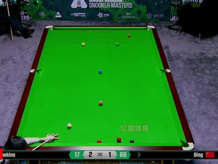 丁俊晖再次大战霍金斯,准度追平比分,霍师傅懵了 #斯诺克#香港世界大奖赛#斯诺克世界大奖赛#丁俊晖#赵心童