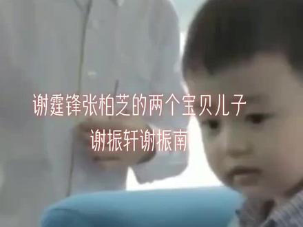 #明星儿子 这两个小帅哥是#谢霆锋张柏芝 宝贝儿子他们叫#谢振轩谢振南 两兄弟。现在兄弟俩一直在妈妈身边培育。
