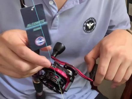 筏钓轮如何在家里绑线组上线换线绑钩主子线连接教学实战教学只发一次#筏钓 #钓鱼 #筏