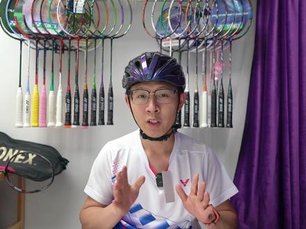 【白说】made in taiwan是真理吗 #羽毛球拍 #victor #威克多 #神速100x #黑金隼