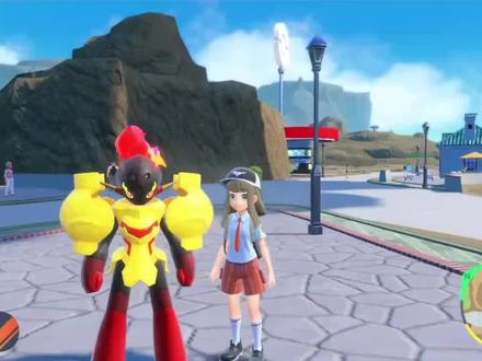 #宝可梦朱紫 炭小侍进化方法详解,进化洛克人吧#精灵宝可梦 #游戏 #switch #口袋妖怪