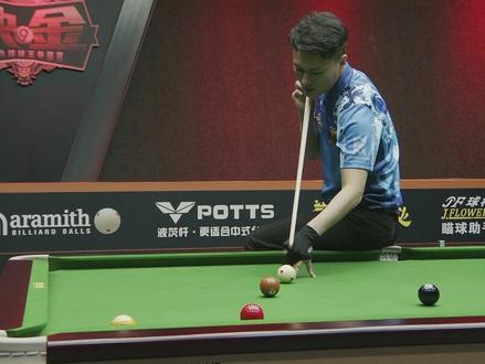 代勇应该算是勾拉弹跳的天花板了吧#决金第二季 #精彩球不停 #台球 #天王代勇 #乔氏台球