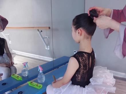 少儿中国舞上课发型#丸子头 #舞蹈发型 #聊城