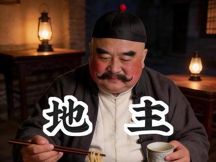 沉浸式体验 旧社会地主的一日三餐 #历史 #一日三餐 #沉浸式 #AI创作浪潮计划 #既梦ai