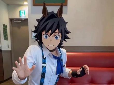 啥雷霆。#富冈义勇 #ooc致歉 #AI咖啡店员的附赠服务 #随变ai随便玩 #随变app