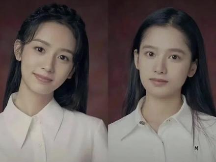 #张婧仪 和#周也 两个不同的脸型和气质#娱乐评论大赏