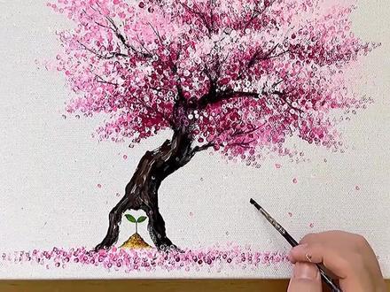 樱花树下的约定#零基础学画画 #绘画教程 #手绘