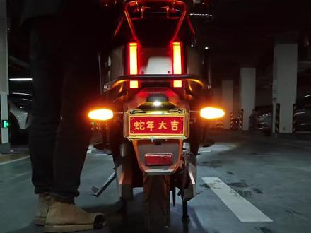 台铃封神投影转向灯,安装教程。#台铃封神