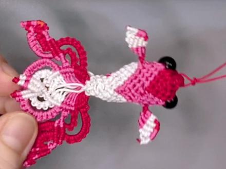 手编金鱼,美观漂亮 #编绳教程 #编绳手艺分享 #绳结教程 #编绳 #手工diy #创意手编 #手工制作 #编绳手艺人 #diy