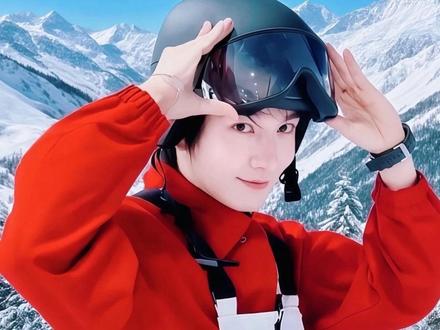 #一种很新的滑雪方式 郝老师滑雪vlog纯享版#郝熠然