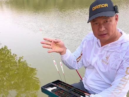 漂尾加粗,加粗该怎么调?#钓鱼 #大板鲫 #冬钓鲫鱼 #达摩 #浮漂