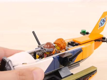 乐高60425丛林探险家水上飞机搭建 #乐高