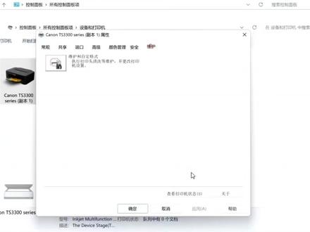 佳能TS3380打印机 提示错误代码1700废墨收集器将满 快速解决方案#清零#打印机维修#办公设备维修#记录维修日常#打工人