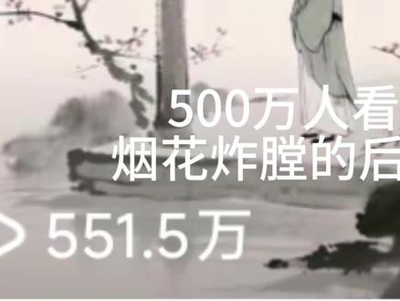 不要再骂主播了#后续 #新年快乐 #烟花再美只是瞬间