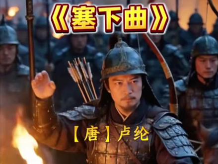 四下 必背古诗22课《塞下曲》 #古诗朗诵 #寒假预习必备 #四年级下册语文