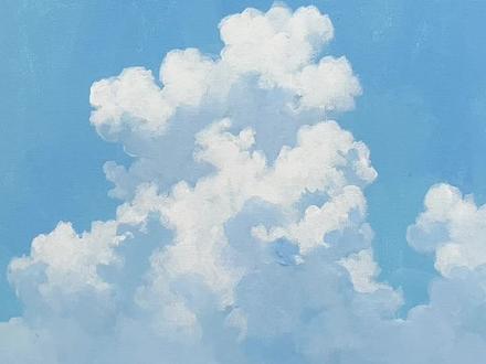 分享画云的一些小技巧 #创作灵感 #画画