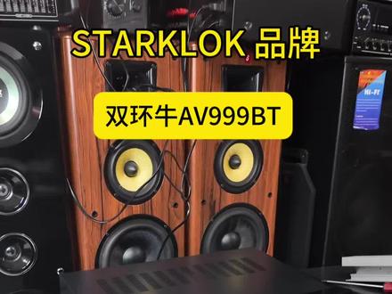 双环牛AV999bt starklok双牛变压器功放机Av999,强劲低音7声道适合家用卡拉OK听歌唱歌#功放#功放机