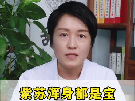 紫苏浑身都是宝,可以通达三焦,调理全身气机。#医学科普 #健康科普 #中医 #中医养生 #抖出健康知识宝藏