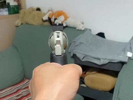 柯尔特蟒蛇型左轮 玩具模型 不可发射