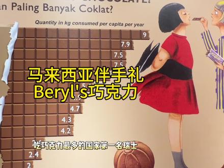 马来西亚伴手礼,那一定少不了Beryl's的巧克力啦,大马国民品牌,品种很多,送礼再适合不过了#马来西亚特产 #巧克力 #马来西亚留学 #记录国外真实生活 #购物分享vlog