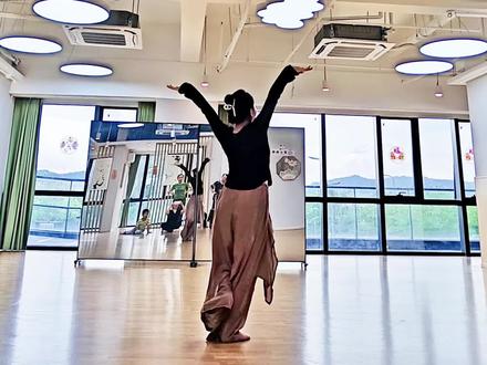 #舞蹈课堂随拍 蒙族《乌兰巴托的夜》背面教学